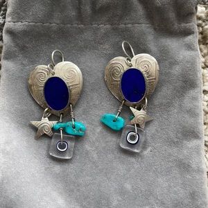 Tabra heart earrings